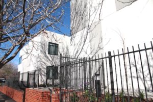 Church Street facade and garden