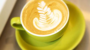 coffee at lionshare cafe