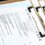 lionshare cafe menu