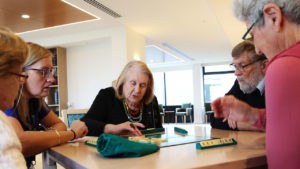 residentials playing scrabble