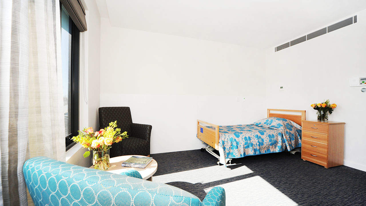 resident's bed room