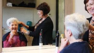 hair dressing for residents