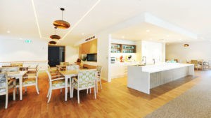 Emerald Hill Kitchen and Living room