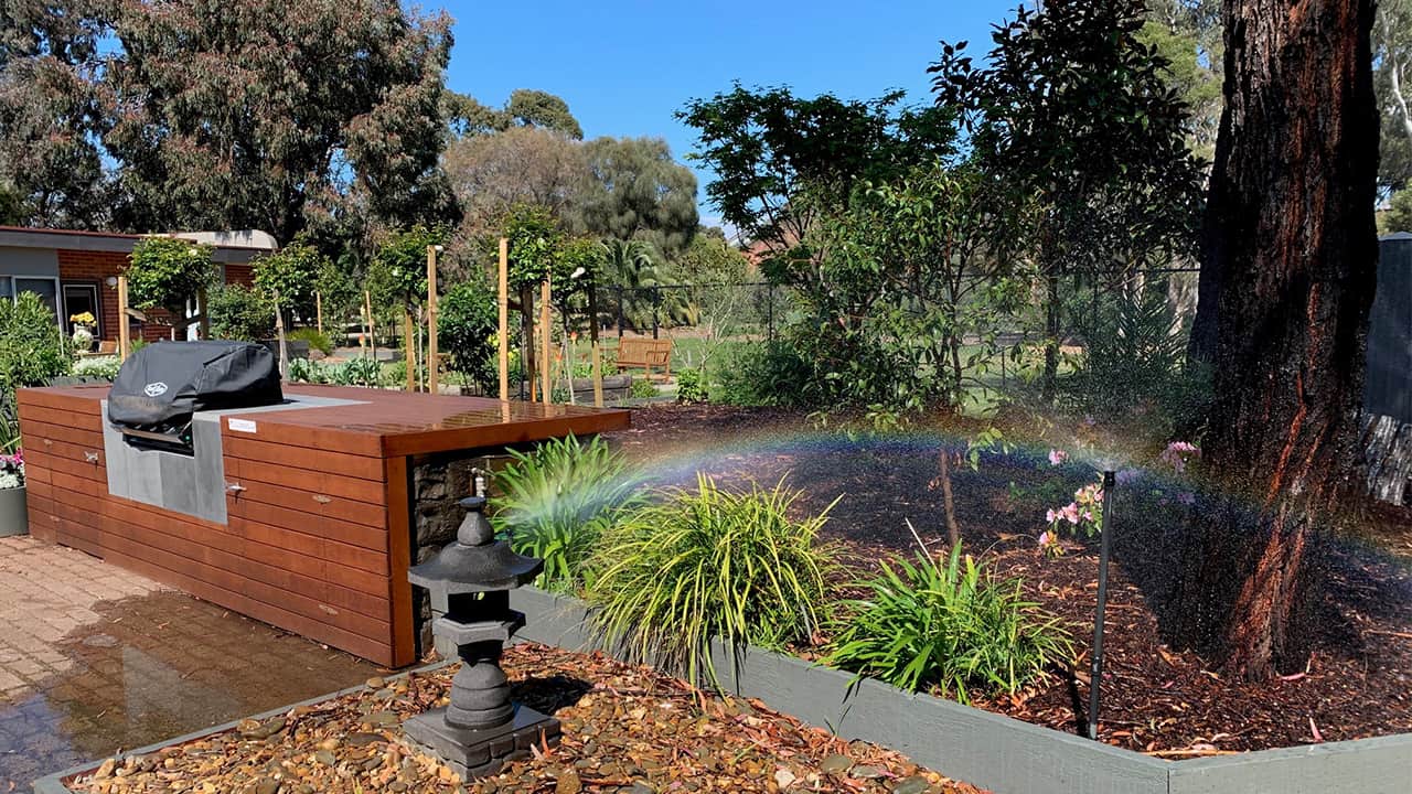 South Port BBQ area